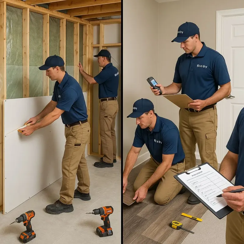 Repairs and Reconstruction process in Black Hawk County, IA